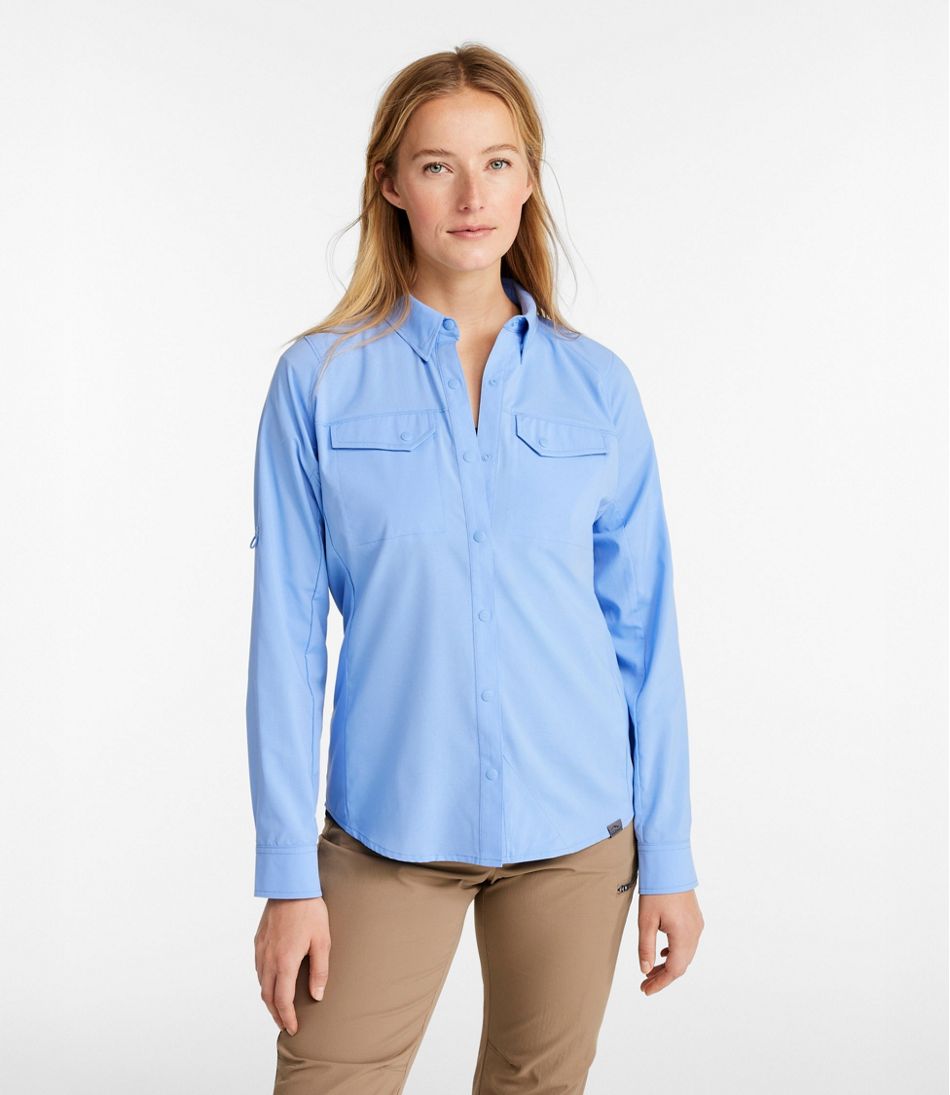 Women's Tropicwear CoolPro Fishing Shirt, Long-Sleeve | L.L.Bean online