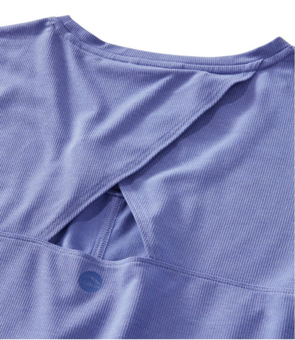 Women's Ribbed Performance Tee, Short-Sleeve | L.L.Bean online