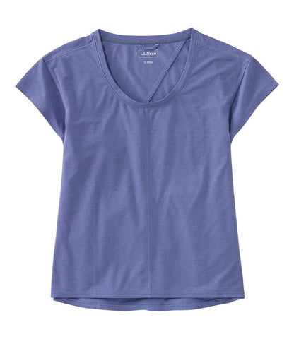 Women's Ribbed Performance Tee, Short-Sleeve | L.L.Bean online