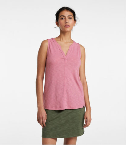 Women's Streamside Tank, Splitneck | L.L.Bean discount