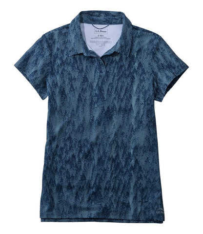 Women's Access Polo, Short-Sleeve Print | L.L.Bean US