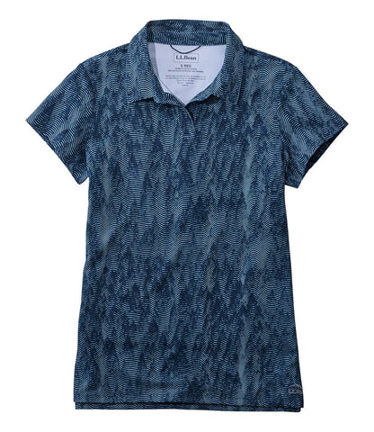 Women's Access Polo, Short-Sleeve Print | L.L.Bean US