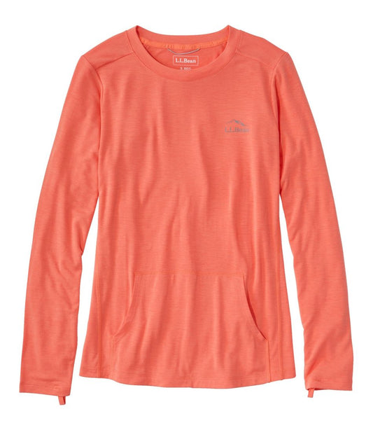 Women's Tropicwear Comfort Crew, Long-Sleeve | L.L.Bean discount
