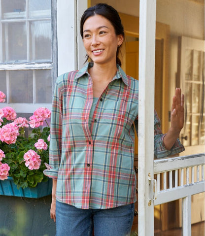 Women's Scotch Plaid Flannel Shirt, Relaxed | L.L.Bean sale