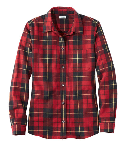 Women's Scotch Plaid Flannel Shirt, Relaxed | L.L.Bean sale