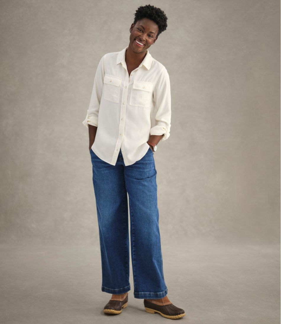 Women's Soft-Washed Utility Shirt | L.L.Bean online