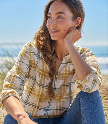 Women's Whisperweight Flannel Popover Shirt | L.L.Bean US