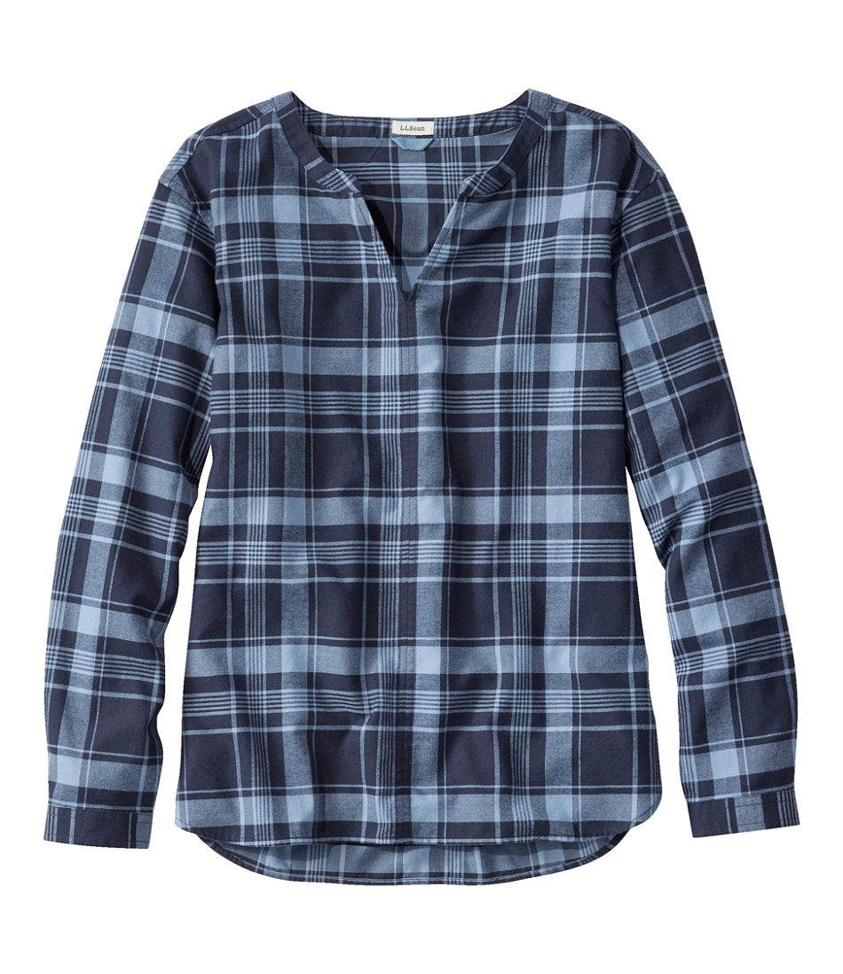 Women's Whisperweight Flannel Popover Shirt | L.L.Bean US