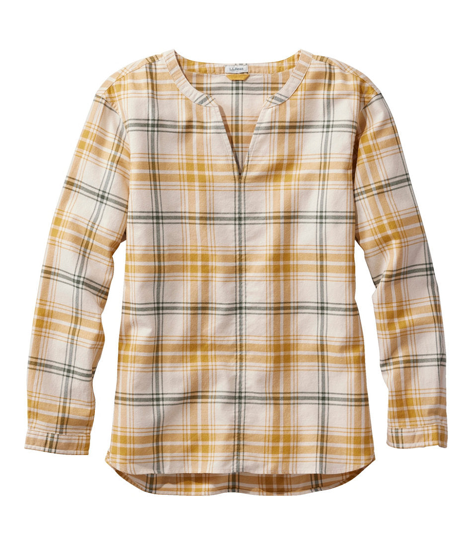 Women's Whisperweight Flannel Popover Shirt | L.L.Bean US