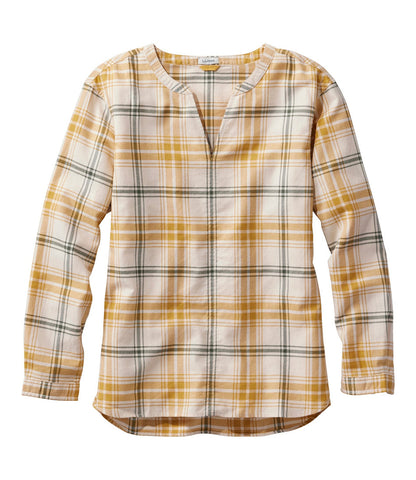Women's Whisperweight Flannel Popover Shirt | L.L.Bean US