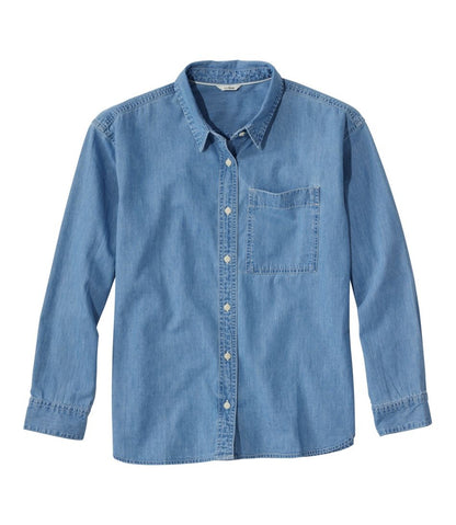 Women's Denim Boyfriend Shirt | L.L.Bean on sale