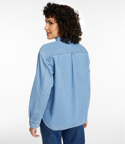 Women's Denim Boyfriend Shirt | L.L.Bean on sale