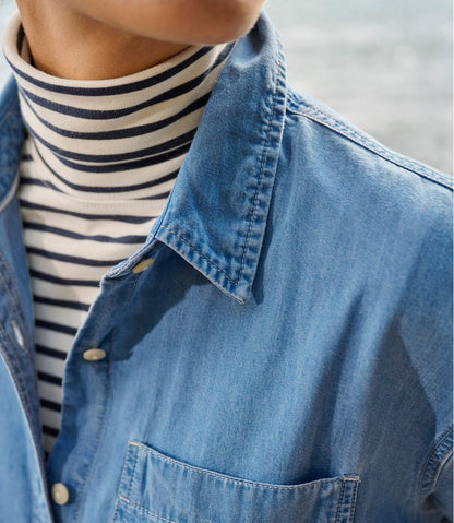 Women's Denim Boyfriend Shirt | L.L.Bean on sale