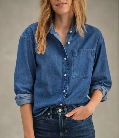 Women's Denim Boyfriend Shirt | L.L.Bean on sale