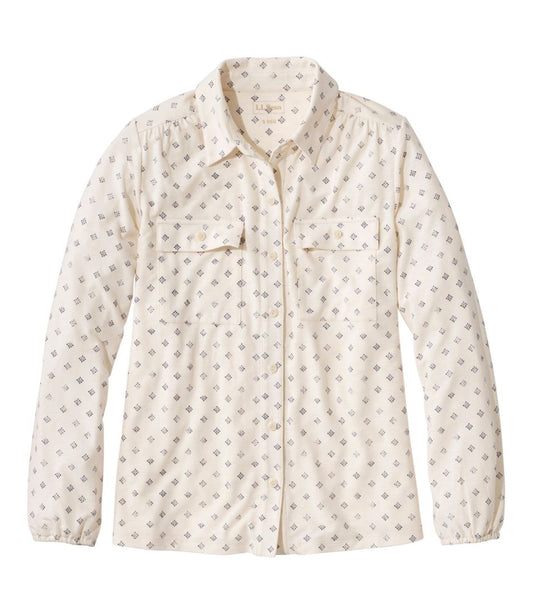 Women's Camden Hills Button Front Shirt, Print | L.L.Bean online