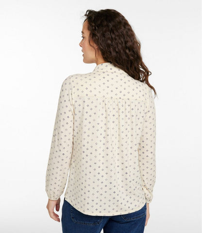 Women's Camden Hills Button Front Shirt, Print | L.L.Bean online