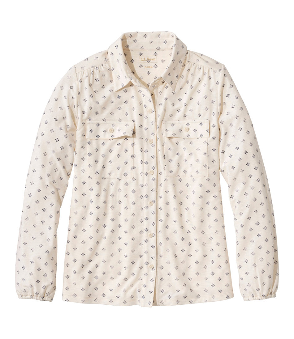 Women's Camden Hills Button Front Shirt, Print | L.L.Bean online