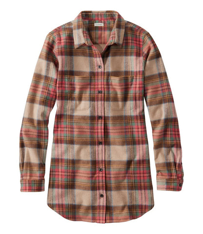 Women's Scotch Plaid Flannel Shirt, Tunic | L.L.Bean US