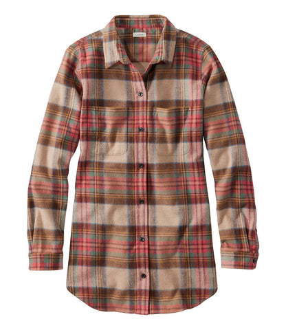 Women's Scotch Plaid Flannel Shirt, Tunic | L.L.Bean US