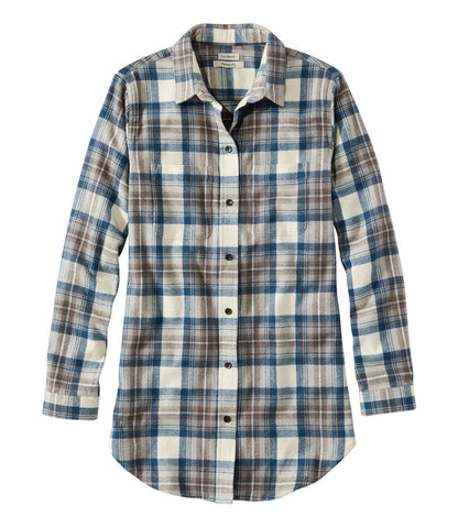 Women's Scotch Plaid Flannel Shirt, Tunic | L.L.Bean US