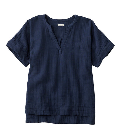 Women's Cloud Gauze Shirt, Short-Sleeve | L.L.Bean on sale