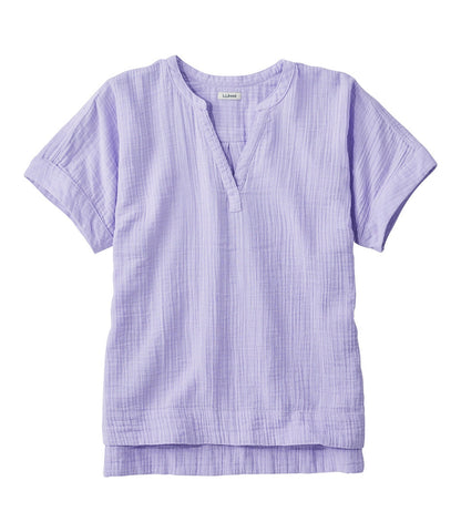 Women's Cloud Gauze Shirt, Short-Sleeve | L.L.Bean on sale
