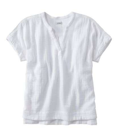 Women's Cloud Gauze Shirt, Short-Sleeve | L.L.Bean on sale