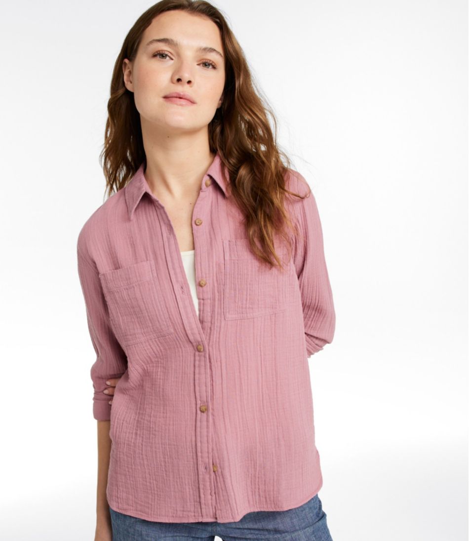 Women's Cloud Gauze Shirt, Long-Sleeve | L.L.Bean US