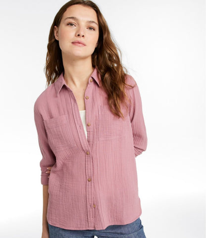 Women's Cloud Gauze Shirt, Long-Sleeve | L.L.Bean US