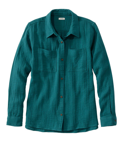 Women's Cloud Gauze Shirt, Long-Sleeve | L.L.Bean US