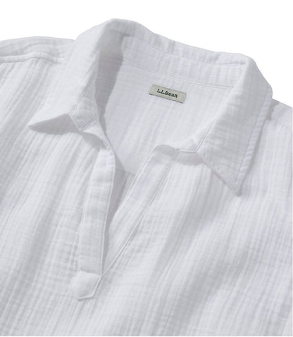 Women's Cloud Gauze Shirt, Polo | L.L.Bean US