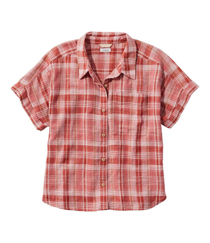 Women's Day Breeze Shirt, Short-Sleeve Button-Front | L.L.Bean outlet