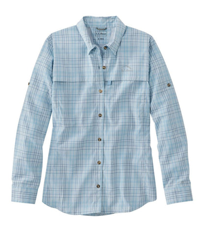 Women's Tropicwear Shirt, Plaid Long-Sleeve | L.L.Bean discount