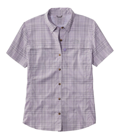 Women's Tropicwear Shirt, Plaid Short-Sleeve | L.L.Bean US