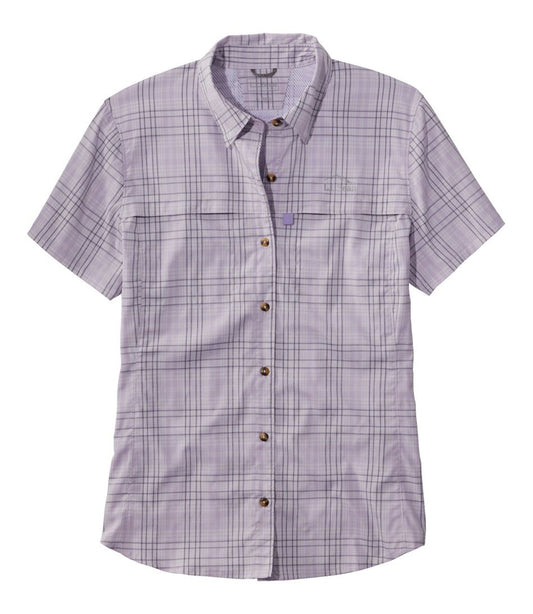 Women's Tropicwear Shirt, Plaid Short-Sleeve | L.L.Bean US