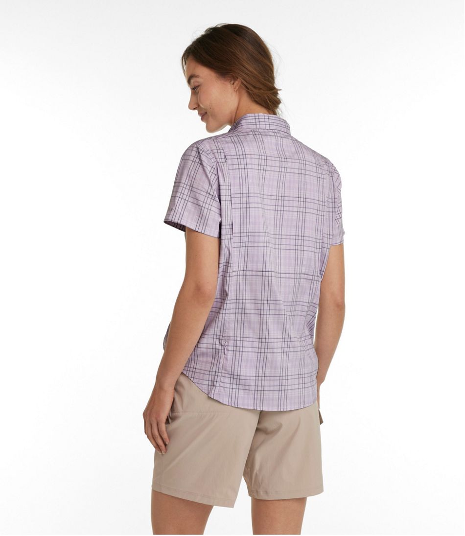 Women's Tropicwear Shirt, Plaid Short-Sleeve | L.L.Bean US