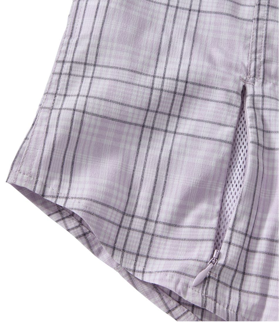 Women's Tropicwear Shirt, Plaid Short-Sleeve | L.L.Bean US