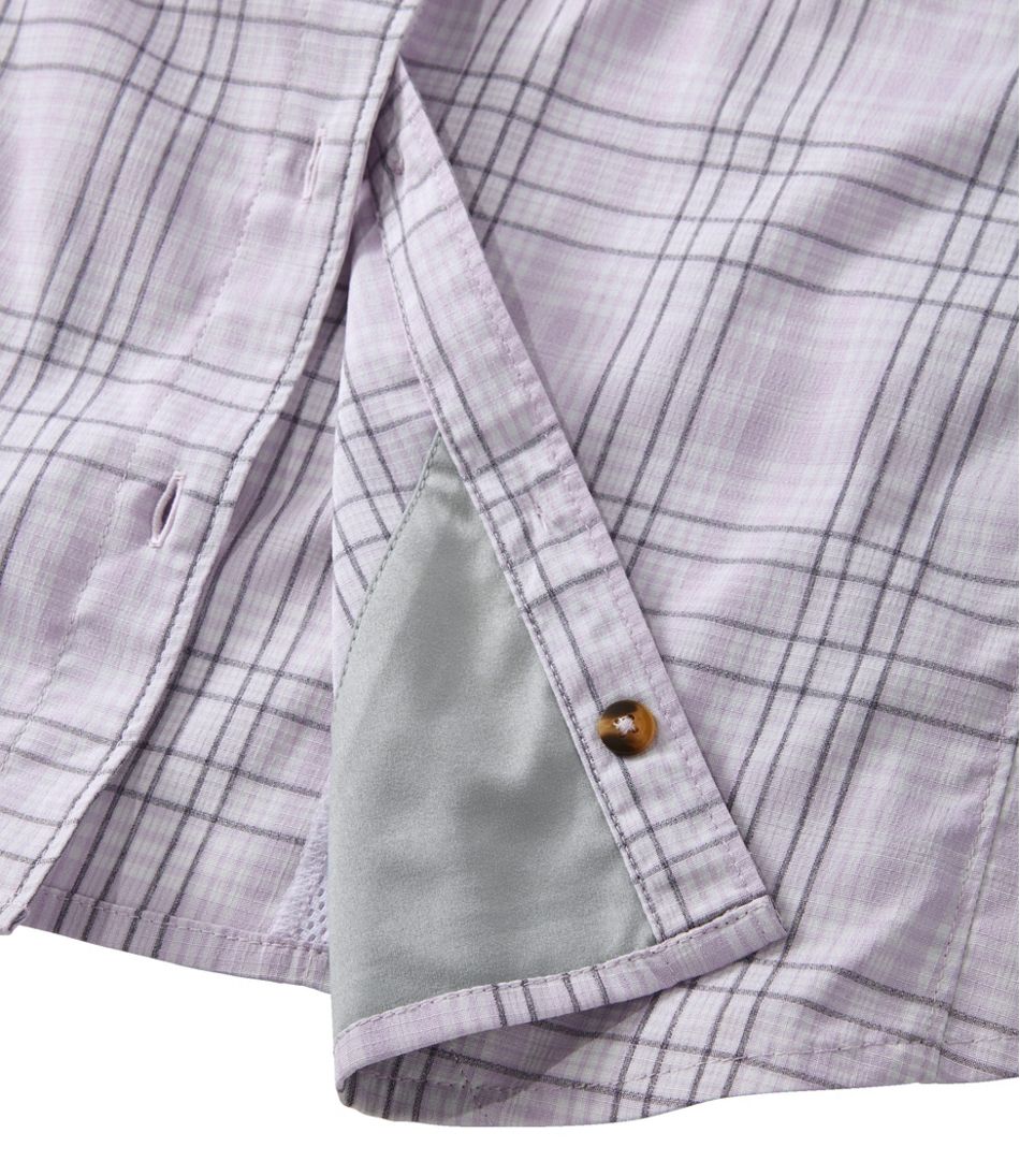 Women's Tropicwear Shirt, Plaid Short-Sleeve | L.L.Bean US