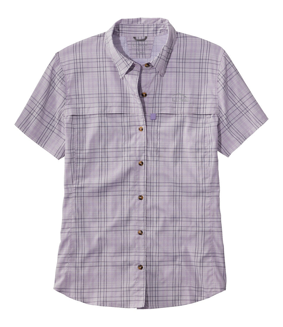 Women's Tropicwear Shirt, Plaid Short-Sleeve | L.L.Bean US