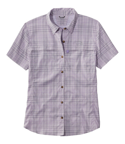 Women's Tropicwear Shirt, Plaid Short-Sleeve | L.L.Bean US