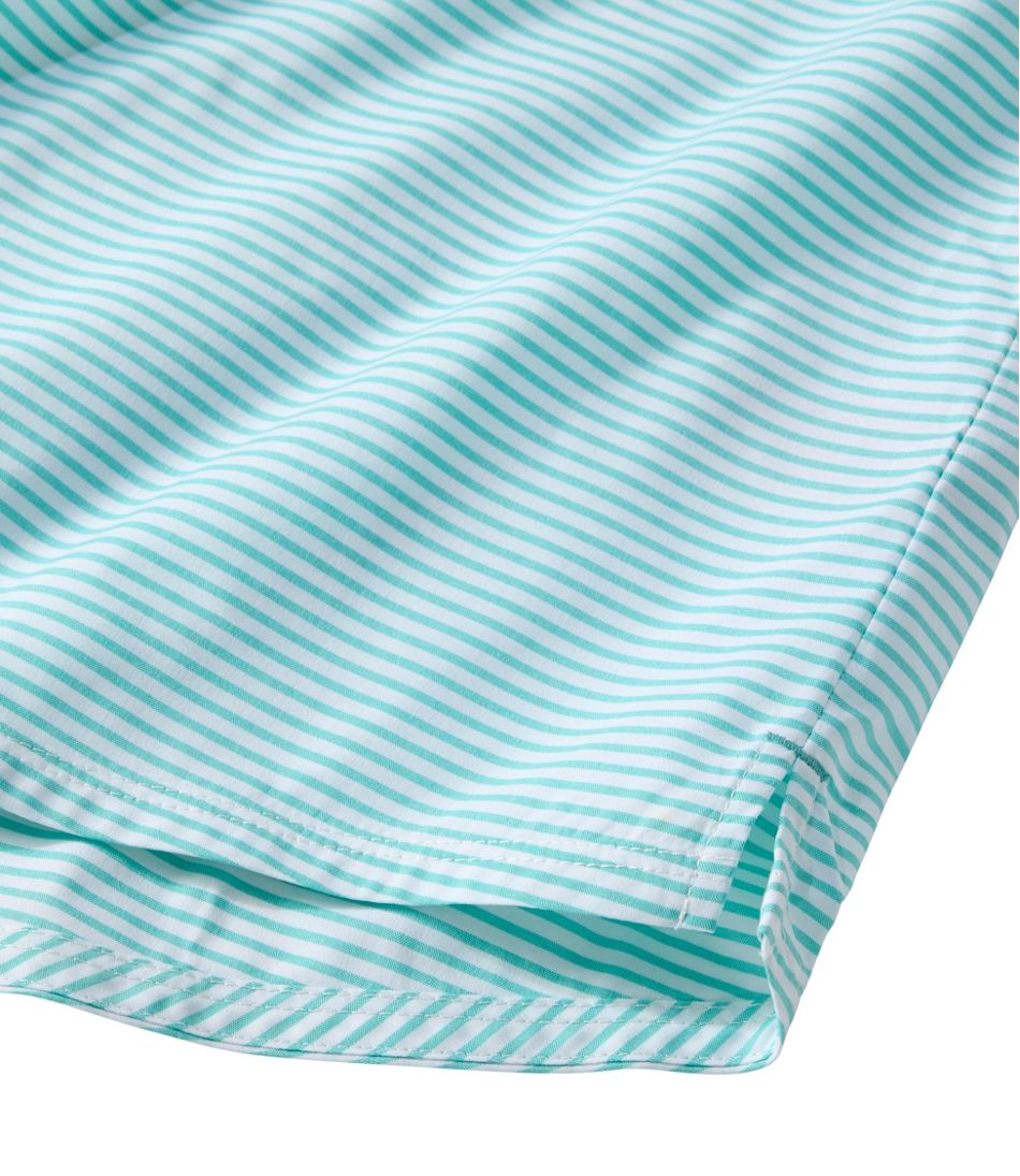 Women's Everyday SunSmart® Woven Shirt, Quarter-Zip Pullover Colorblock | L.L.Bean US
