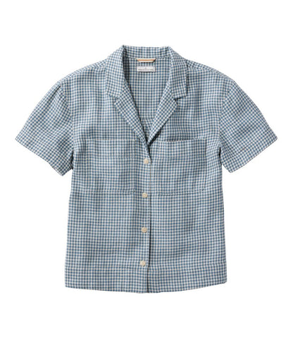 Women's Signature Hemp/Cotton Camp Shirt, Short-Sleeve | L.L.Bean online