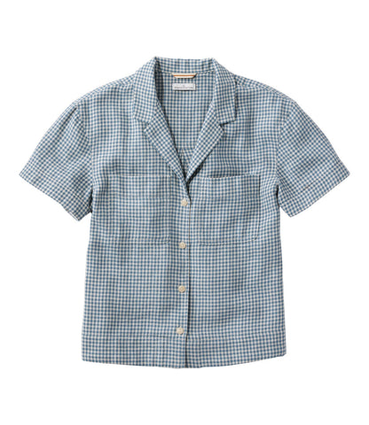 Women's Signature Hemp/Cotton Camp Shirt, Short-Sleeve | L.L.Bean online