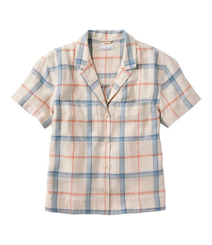 Women's Signature Hemp/Cotton Camp Shirt, Short-Sleeve | L.L.Bean online