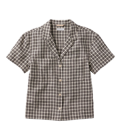 Women's Signature Hemp/Cotton Camp Shirt, Short-Sleeve | L.L.Bean online