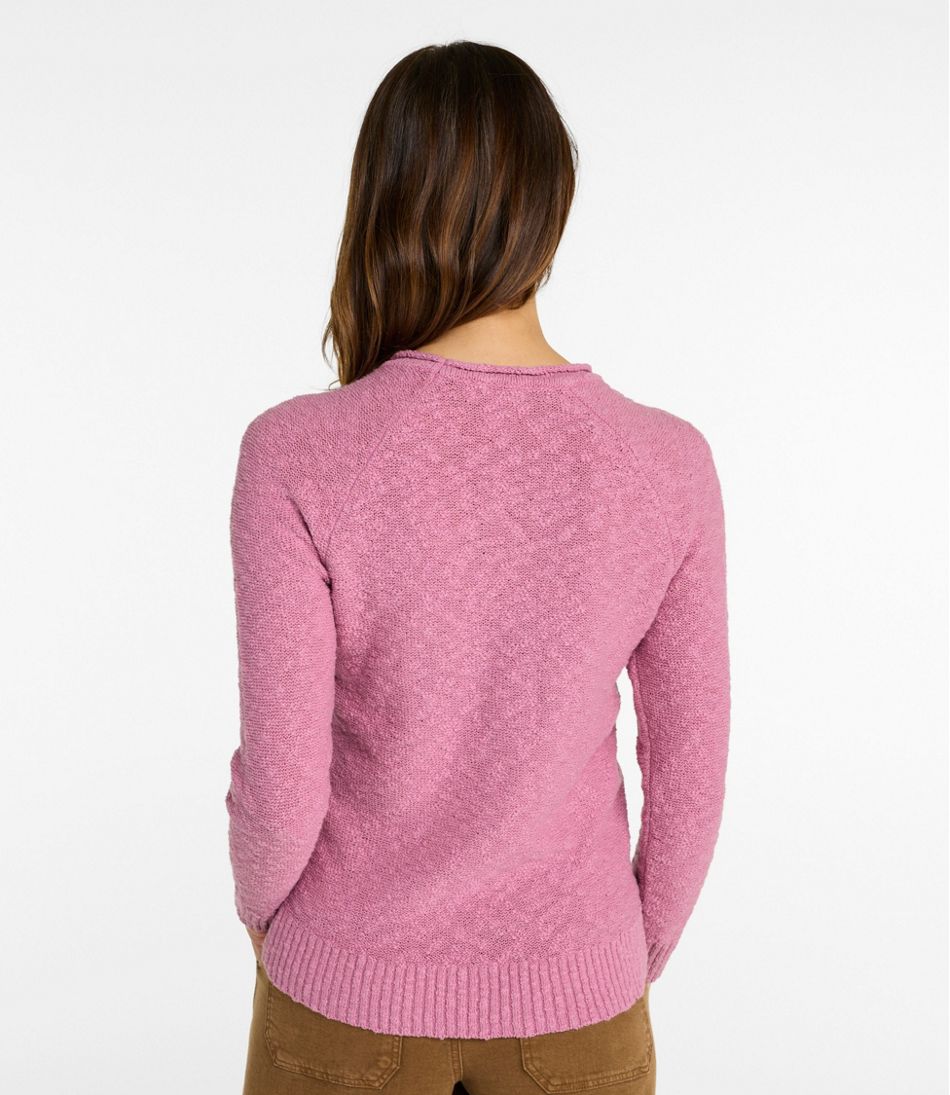 Women's Midweight Cotton Slub Rollneck Pullover | L.L.Bean online