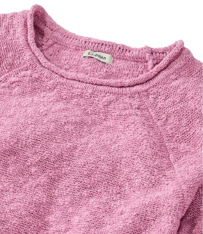 Women's Midweight Cotton Slub Rollneck Pullover | L.L.Bean online