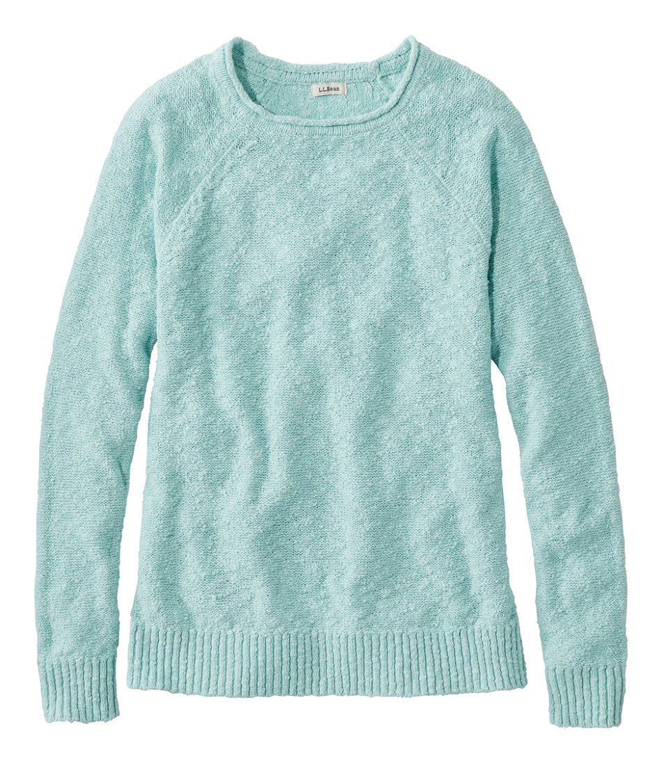 Women's Midweight Cotton Slub Rollneck Pullover | L.L.Bean online