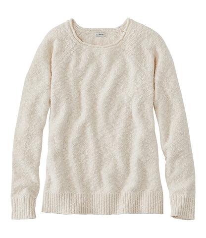 Women's Midweight Cotton Slub Rollneck Pullover | L.L.Bean online