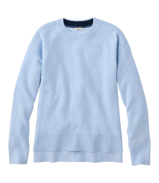 Women's Wicked Soft Cotton/Cashmere Crewneck Sweater | L.L.Bean US
